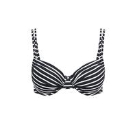 s.Oliver Hauts de bikini 'Hill' noir / blanc, Taille 80