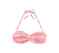 s.Oliver Hauts de bikini rose chiné / blanc, Taille 75