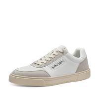 s.Oliver Homme 5-13614-42 Basket, White Grey, 43 EU