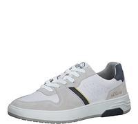 s.Oliver Homme 5-5-13627-30 Basket, Blanc/Bleu Marine, 46 EU