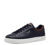 s.Oliver Homme Herren Sneaker Low 5-13604-43 Basket, Bleu Marine, 44 EU