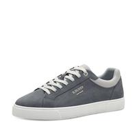 s.Oliver Homme Herren Sneaker Low 5-13604-43 Basket, Nubuck Bleu, 42 EU