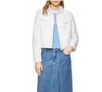 s.Oliver Jacket Indoor White Denim Taille: 44 | Vestes en jeans Outlet | Femme | Bleu