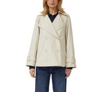 Trench caban coupe dÃ©contractÃ©e avec ourlet arrondi femme s.Oliver Blanc 40