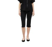 s.Oliver Jean Capri pour Femme, Coupe ajustée 2180975, Noir, 42