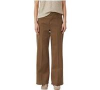 s.Oliver Jeans Dark Brown Taille: W34L32 | Évasés pantalons Outlet | Femme | Marron