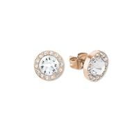 S.oliver Jewel Femme Boucles D'Oreilles Inox Swarovski Éléments or Rose 2015046
