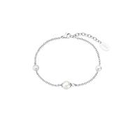 S.oliver Jewel Femme Bracelet Acier Inoxydable Argent Perle de Verre 2031466