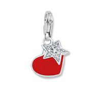S.oliver Jewel Pendentif Femme Breloque Cœur Argent Zircon Socha / 216 - 465069