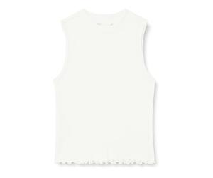 s.Oliver Junior 2142438 T-Shirt sans Manches, Crème 0210, 164 Fille