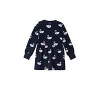s.Oliver Junior 2173297 Robe Sweat avec imprimé intégral, 59A1, 110 Fille
