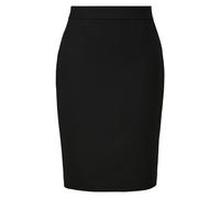 s.Oliver - Jupe Courte en Mélange Viscose - Femme - Jupes - Noir - Taille: 50 FR