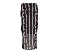 s.Oliver Jupe gris / rouge / noir, Taille 34