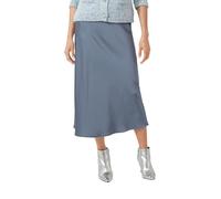 s.Oliver Jupe midi en Satin Brillant, 5456_Bleu, 40
