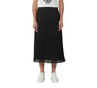 s.Oliver Jupe plissée en Mousseline de Soie avec mélange de Viscose, 9999_Noir, 46
