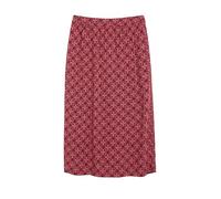 s.Oliver Jupe pour Femme - Coupe décontractée, Viscose, imprimé intégral, Taille Haute, Taille élastique