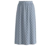 s.Oliver Jupe pour Femme - Coupe décontractée, Viscose, imprimé intégral, Taille Haute, Taille élastique