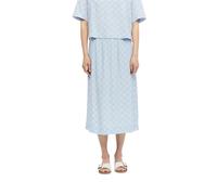 s.Oliver Jupe pour Femme - Coupe décontractée, Viscose, imprimé intégral, Taille Haute, Taille élastique