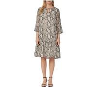 s.Oliver BLACK LABEL Robe beige clair / anthracite, Taille 38