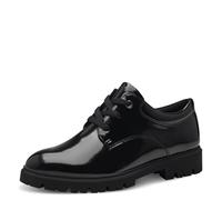 s.Oliver Lace-up pour Femme 5-23700-43 Tissu Oxford, Noir, 36 EU