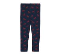 s.Oliver Leggings bleu marine / rouge carmin, Taille 110