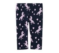 s.Oliver Leggings 'Capri' bleu marine / rose, Taille 140