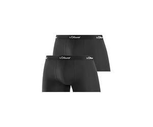 s.Oliver Lot de 2 Boxers pour Homme Ph-234b_ls, 2 x Noir., XXL