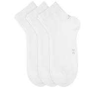 S. Oliver Lot de 6 chaussettes basses mixte - Blanc - 39/42