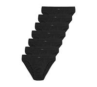 s.Oliver Jh-1sl_ls sous-vêtement, Noir, M (Lot de 7) Hommes