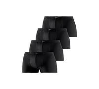 s.Oliver Mh-35H_L Caleçon Boxeur, 4 x Noirs, L (Lot de 4) Homme