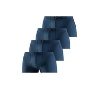 s.Oliver MH-35H_LS, Caleçon Boxeur Homme, 4X Marine, L ( Lot de 4 )