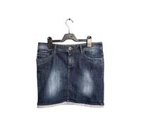 s.Oliver Mini-jupe Élégante Confortable Courte en Jean Denim Bleu Marine Taille 38 38