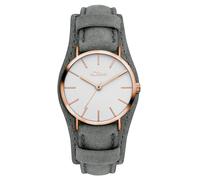 s.Oliver Montre à affichage analogique gris, Taille One Size