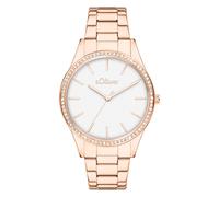 s.Oliver Montre à affichage analogique or rose, Taille One Size