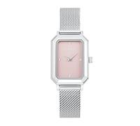 s.Oliver Montre à quartz analogique pour femme avec bracelet en cuir/nylon, livrée dans un coffret cadeau