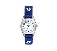 s.Oliver Montre-bracelet pour enfant, montre à quartz analogique, avec bracelet en nylon/textile, étanche à 3 bars, livrée dans un coffret cadeau