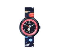 s.Oliver Montre-bracelet pour enfant, montre à quartz analogique, avec bracelet en nylon/textile, étanche à 3 bars, livrée dans un coffret cadeau