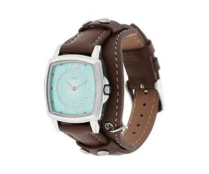 S.Oliver Montre Fille Analogique Quartz avec Bracelet en Cuir - SO-1339-LQ