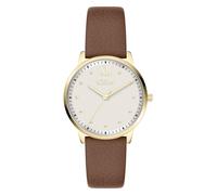 s.Oliver Montre pour Femme - Ronde - Or - 16 mm - Élégante Montre en métal avec Mouvement à Quartz - Étanche 3 ATM - Résistante aux Rayures