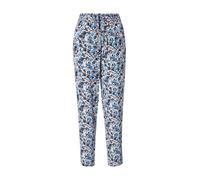 s.Oliver Pantalon bleu / bleu marine / rose / blanc, Taille 34