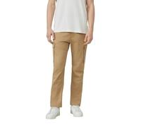 s.Oliver Pantalon Cargo Chicago pour Homme avec Ceinture Confortable en Coton Stretch, 8413_Braun, S
