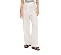s.Oliver Pantalon en Lin, Jambes Larges Femme