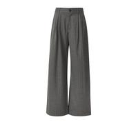 s.Oliver Pantalon gris / blanc, Taille 38