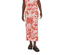 s.Oliver Pantalon Long, Jambes Larges, Orange, 50 Femme