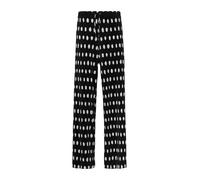 s.Oliver Pantalon noir / blanc cassé, Taille 34