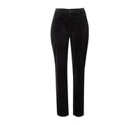 s.Oliver Pantalon en Velours côtelé, Coupe décontractée, Noir, 34W x 32L Femme