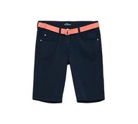 s.Oliver Pantalon 'Suri' bleu marine / saumon, Taille 158