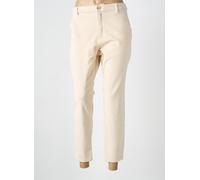 s.oliver pantalons femme de couleur beige 44