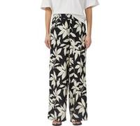 Pantalon jambe large avec fronces et imprimé all-over femme s.Oliver Noir 36