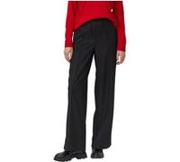 s.Oliver Pants Black Taille: W46 | Évasés pantalons Outlet | Femme | Le Noir
